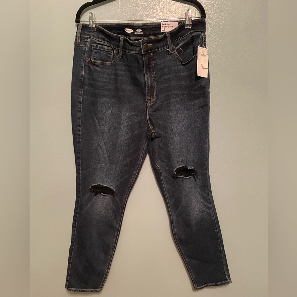 Old Navy Women's Distressed Skinny Jeans